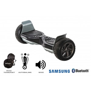 Smart Balance de 8.5 pulgadas, Hummer Carbon, 700 vatios, batería de Ah, Bluetooth, bolsa, Leds - Spanish